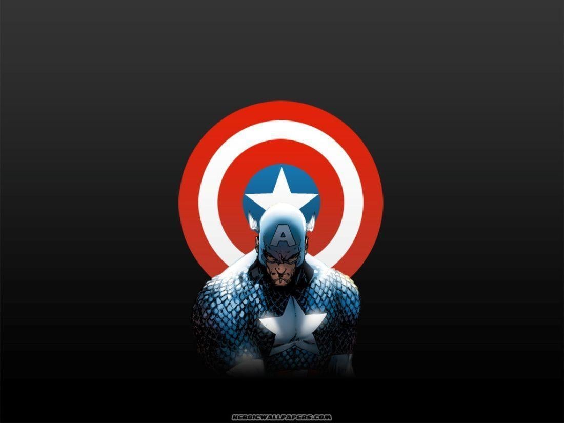 Captain America Wallpaper is the First Avenger American Superhero Film