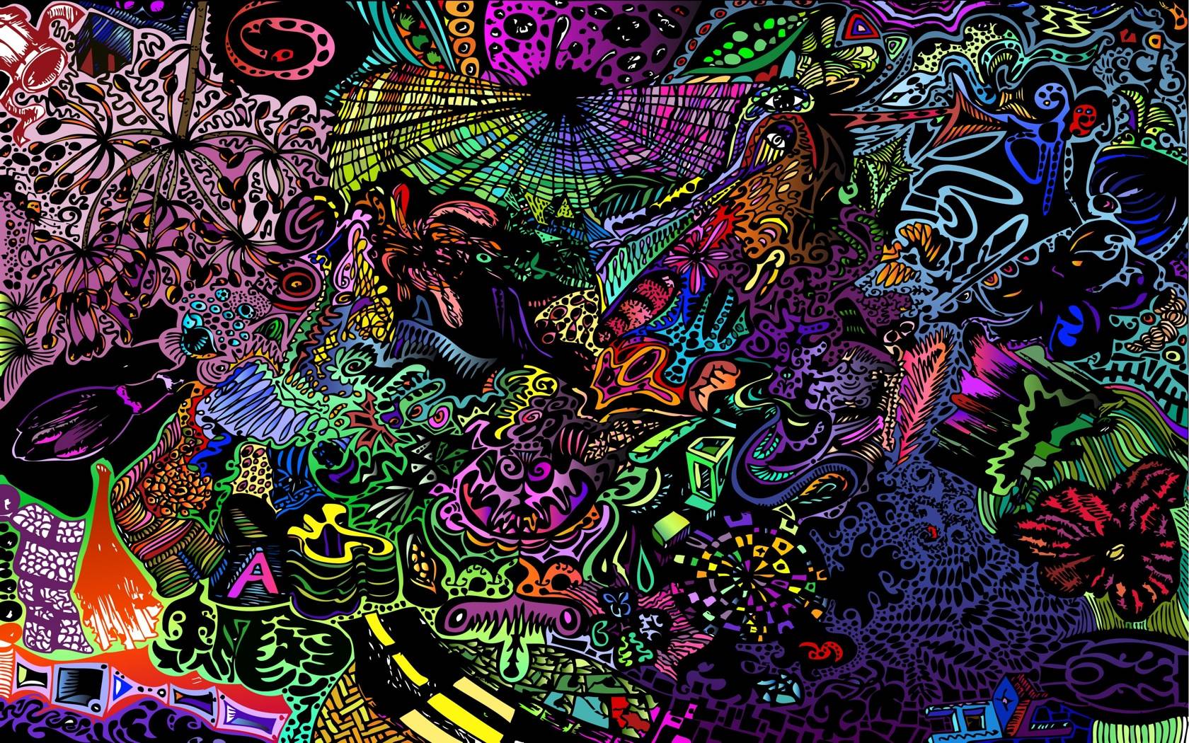 Wallpaper For > Trippy Acid Wallpaper