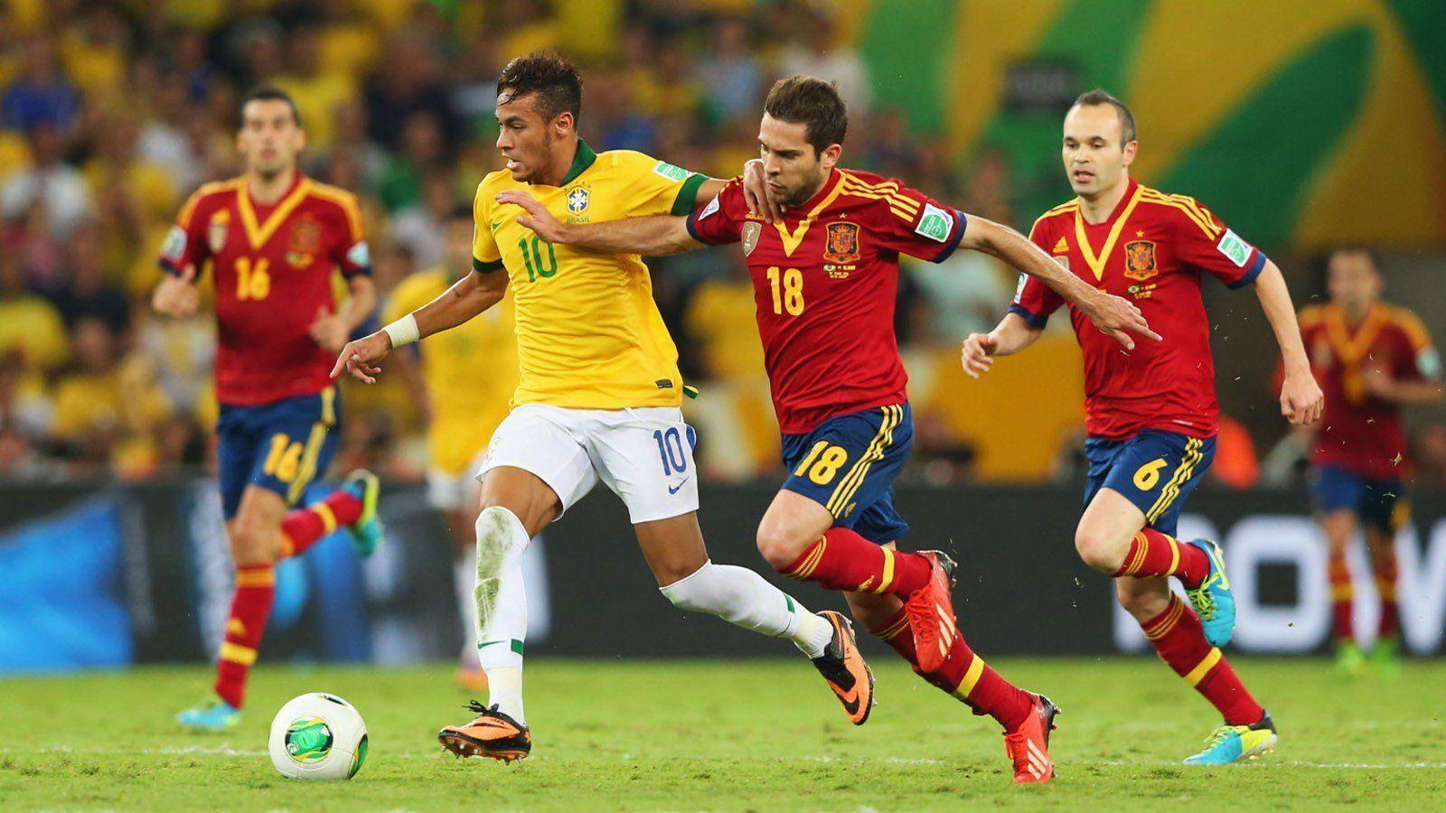 Football sport neymar spain brazil soccer HD wallpaperx900