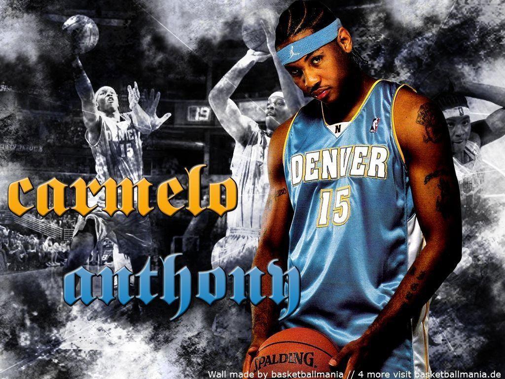 Carmelo Anthony Nuggets Wallpaper. Basketball Wallpaper at