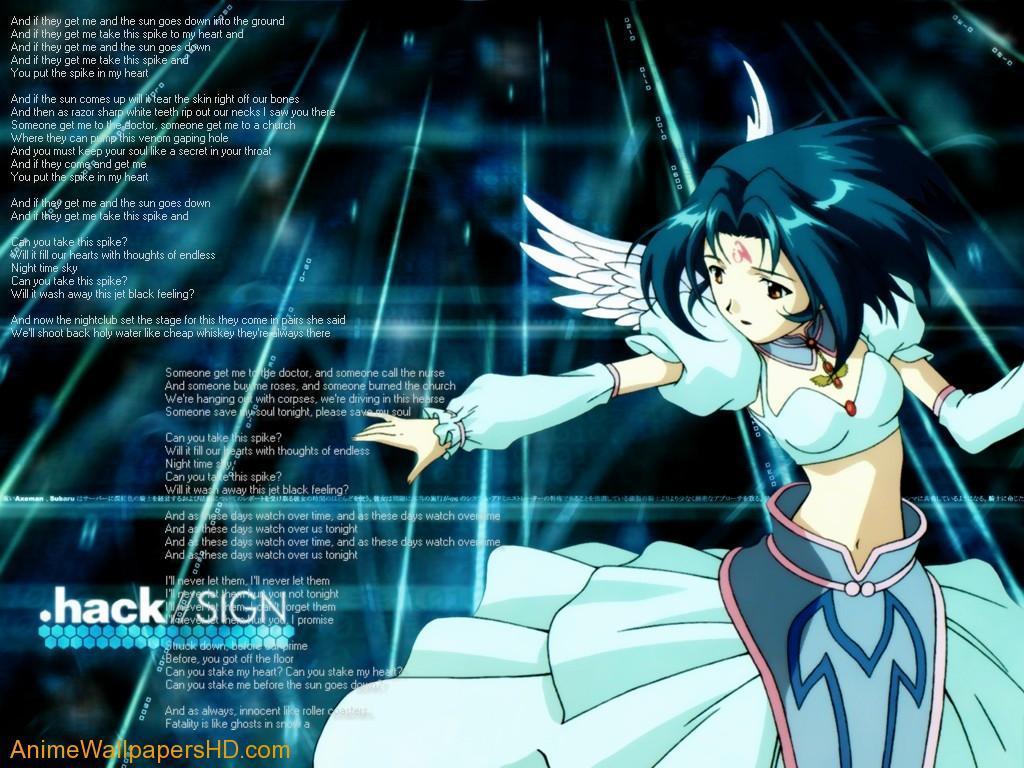 Pin Hacksign Image Desktop Hack Sign Anime Fotos Imagens