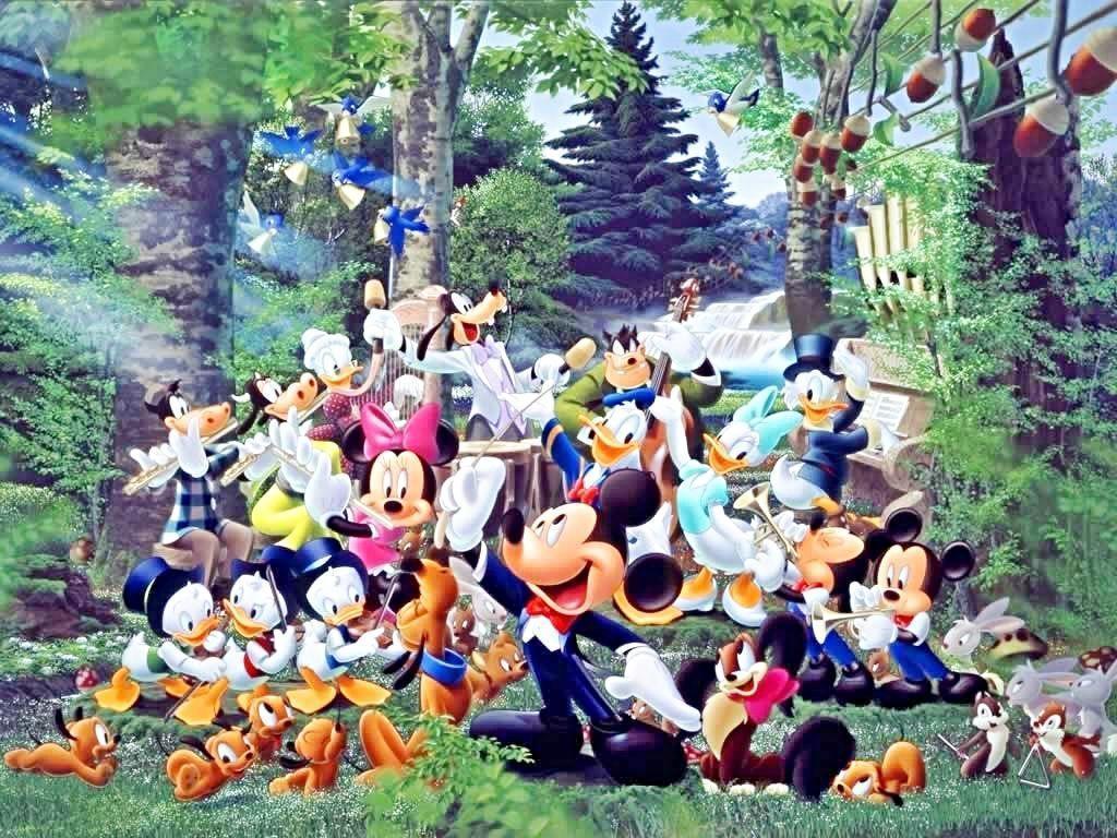Disney Characters Collage, wallpaper, Disney Characters Collage HD
