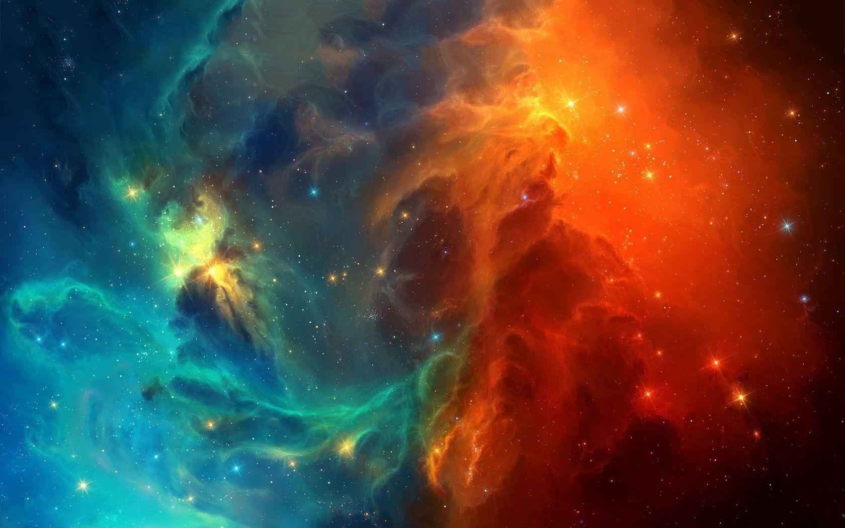 Space nebula stars Wallpaper