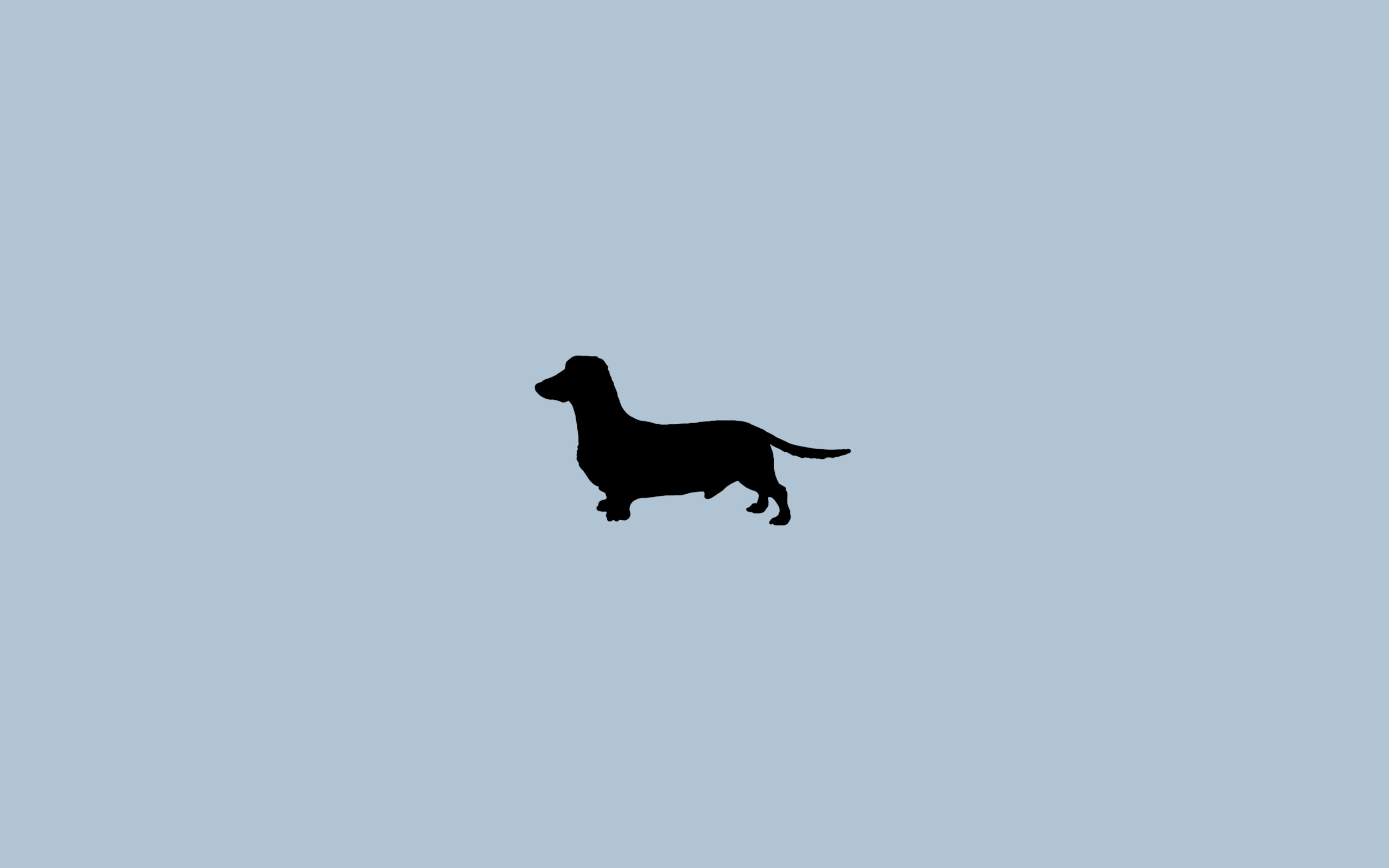 Download Minimalistic Dogs Wallpaper 2560x1600