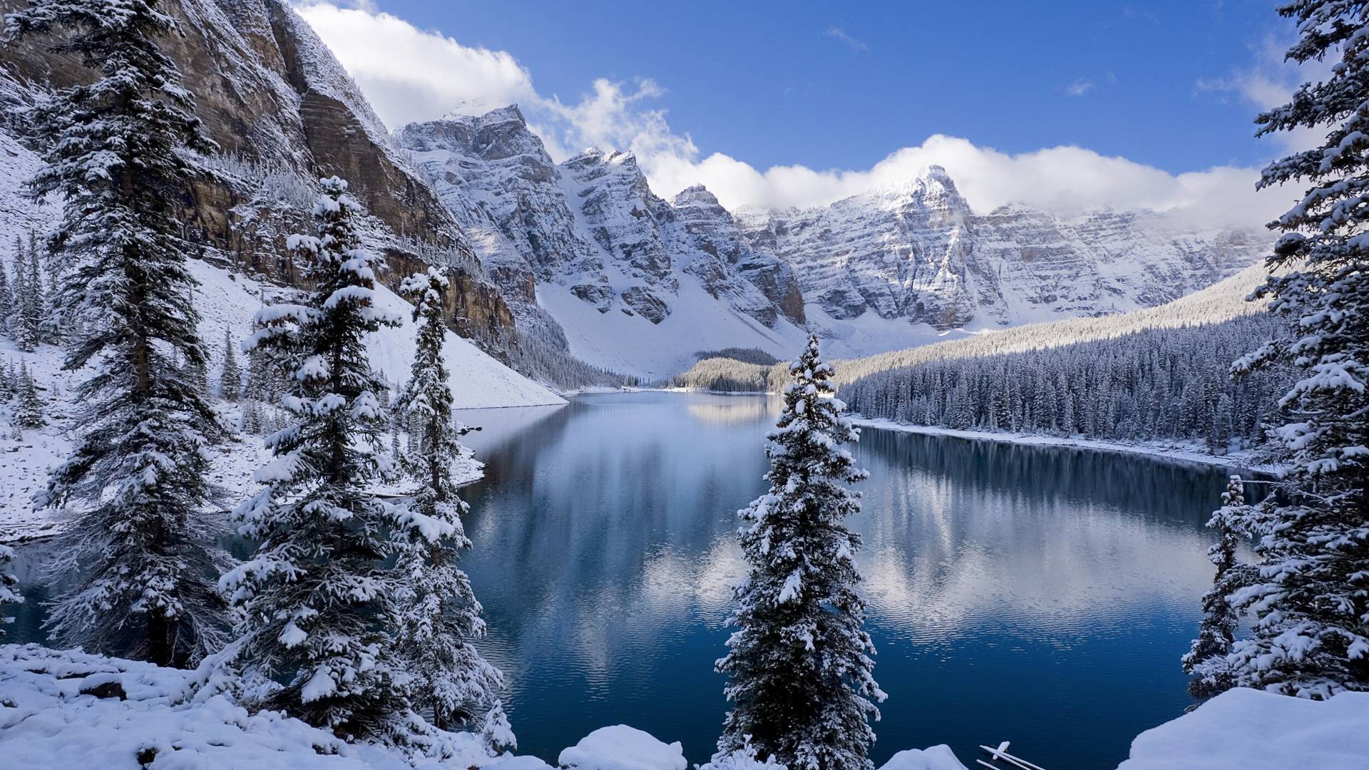 Winter HD Wallpaper & Widescreen Snow Background