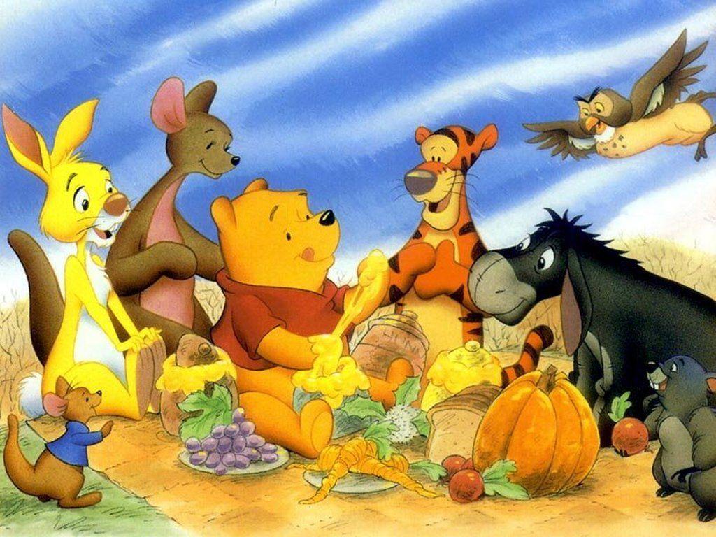 My Free Wallpaper Wallpaper, Pooh and Friends