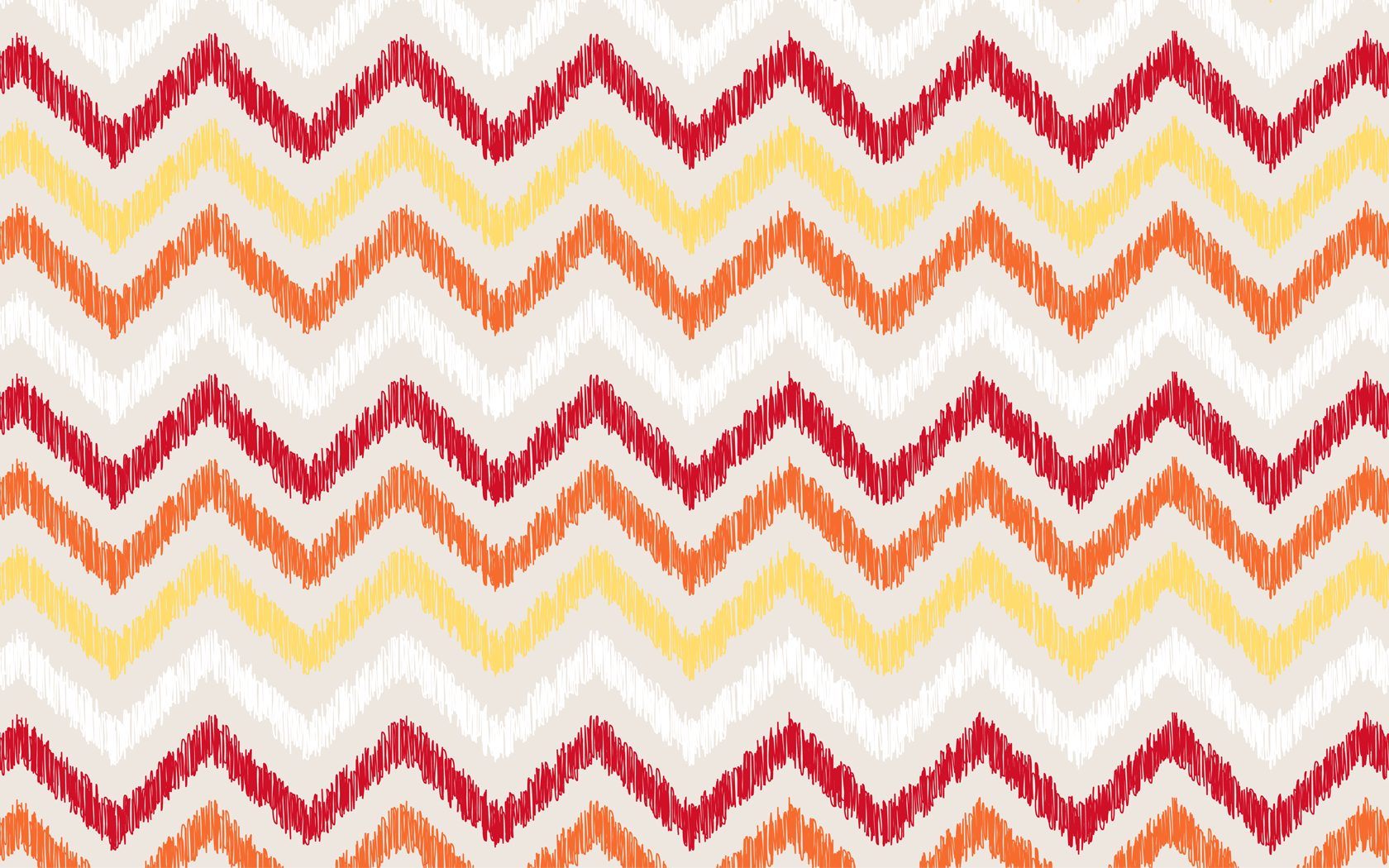 Hand Drawn Zigzag Large Background