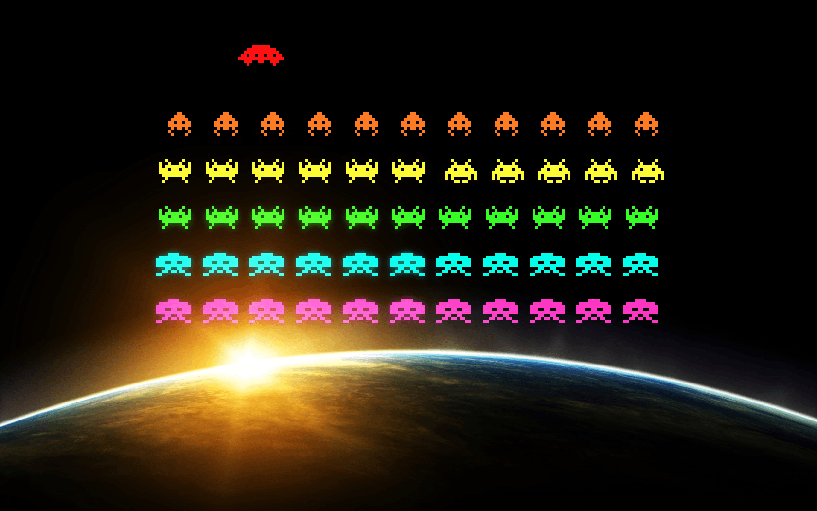 46 Space Invaders Wallpapers