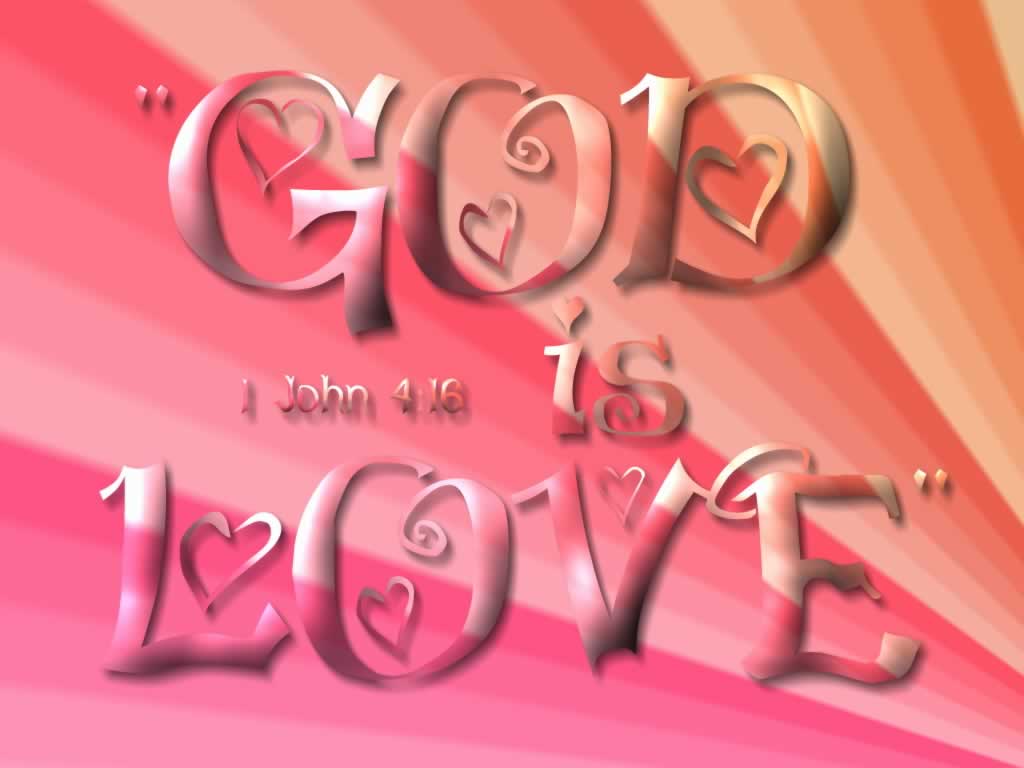Christian Desktop Wallpaper God is Love