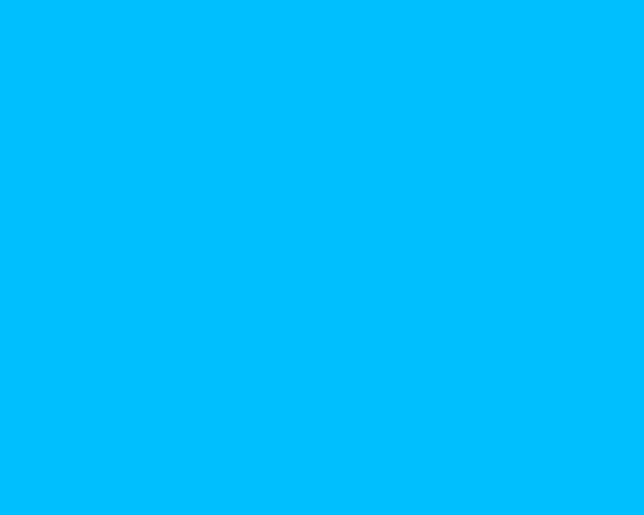 Deep Sky Blue Solid Color Background