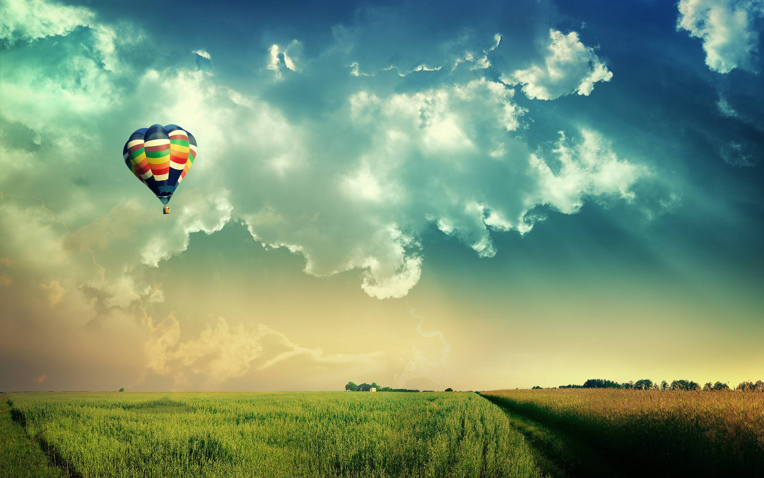 Beautiful Places image hot air balloon HD wallpaper and background