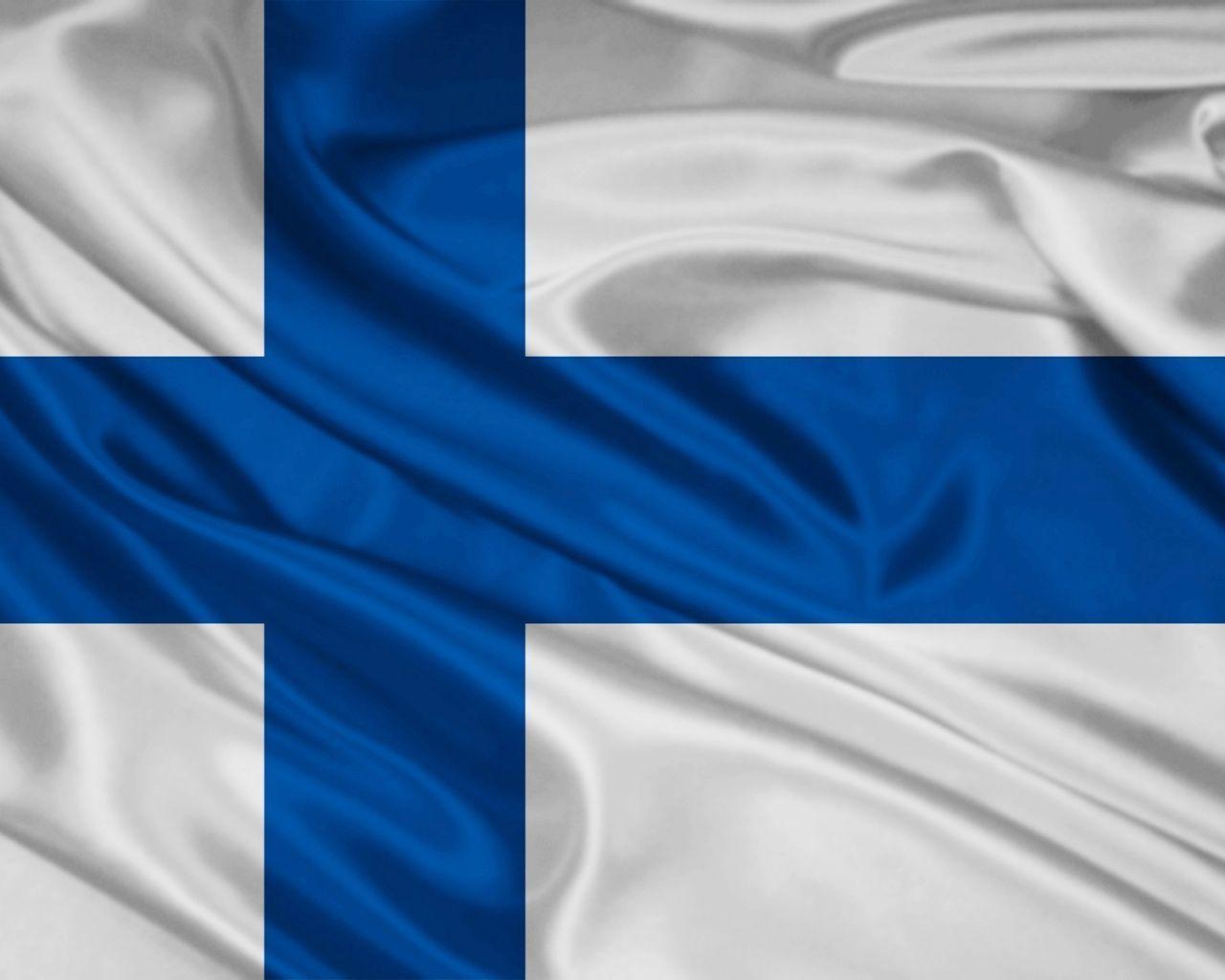 Finland Flag desktop PC and Mac wallpaper