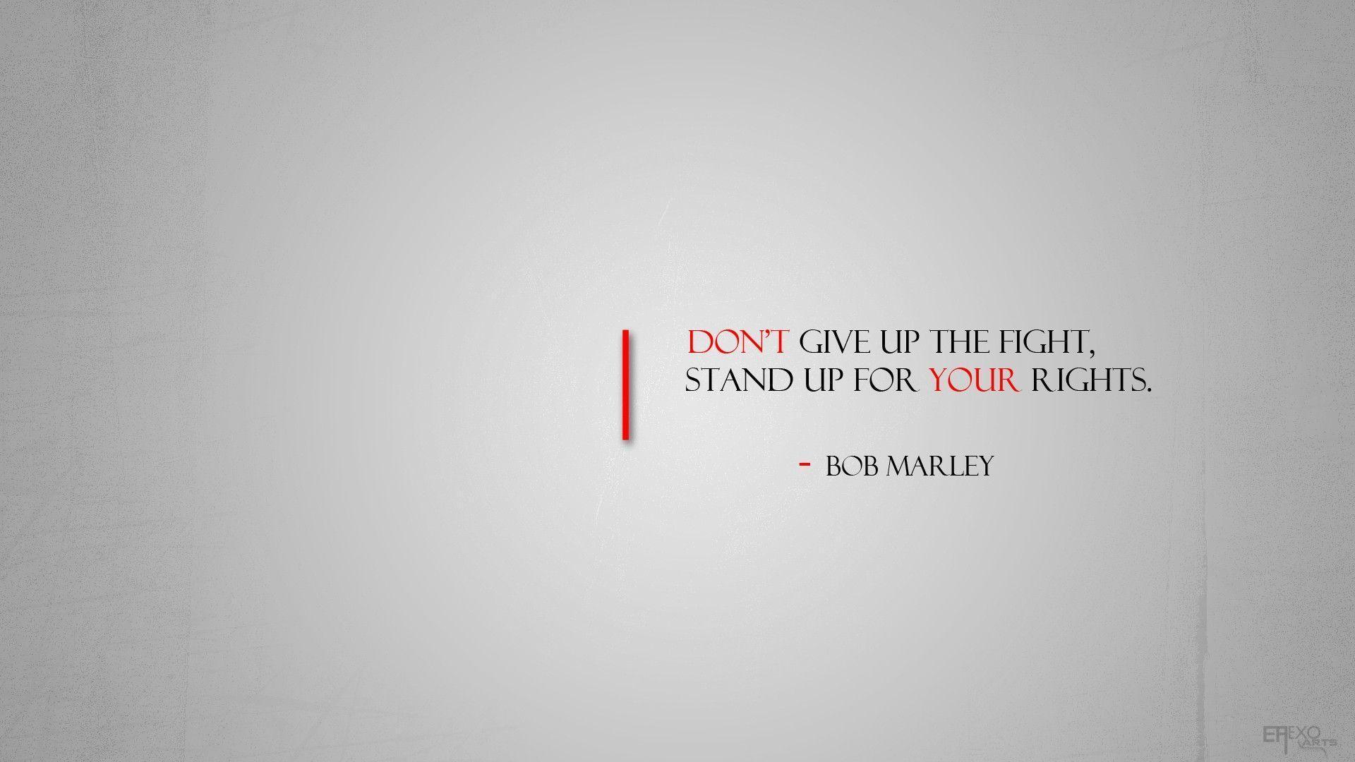 Bob Marley Quote Wallpapers For Desktop 8215 Wallpapers