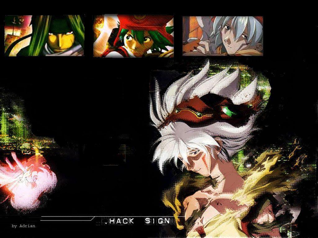 Anime .Hack//Sign Wallpaper