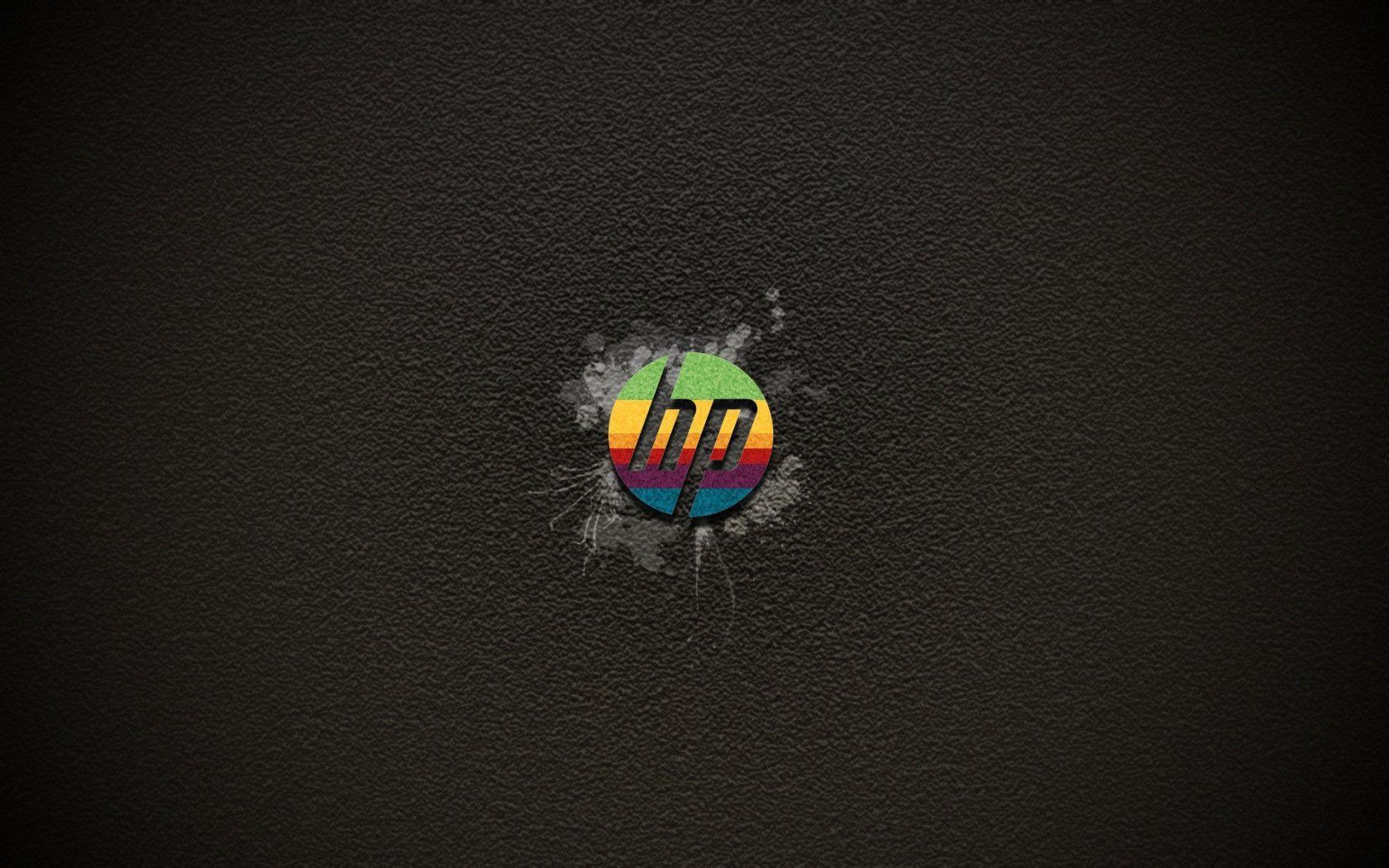 Black Hp Desktop Wallpaper