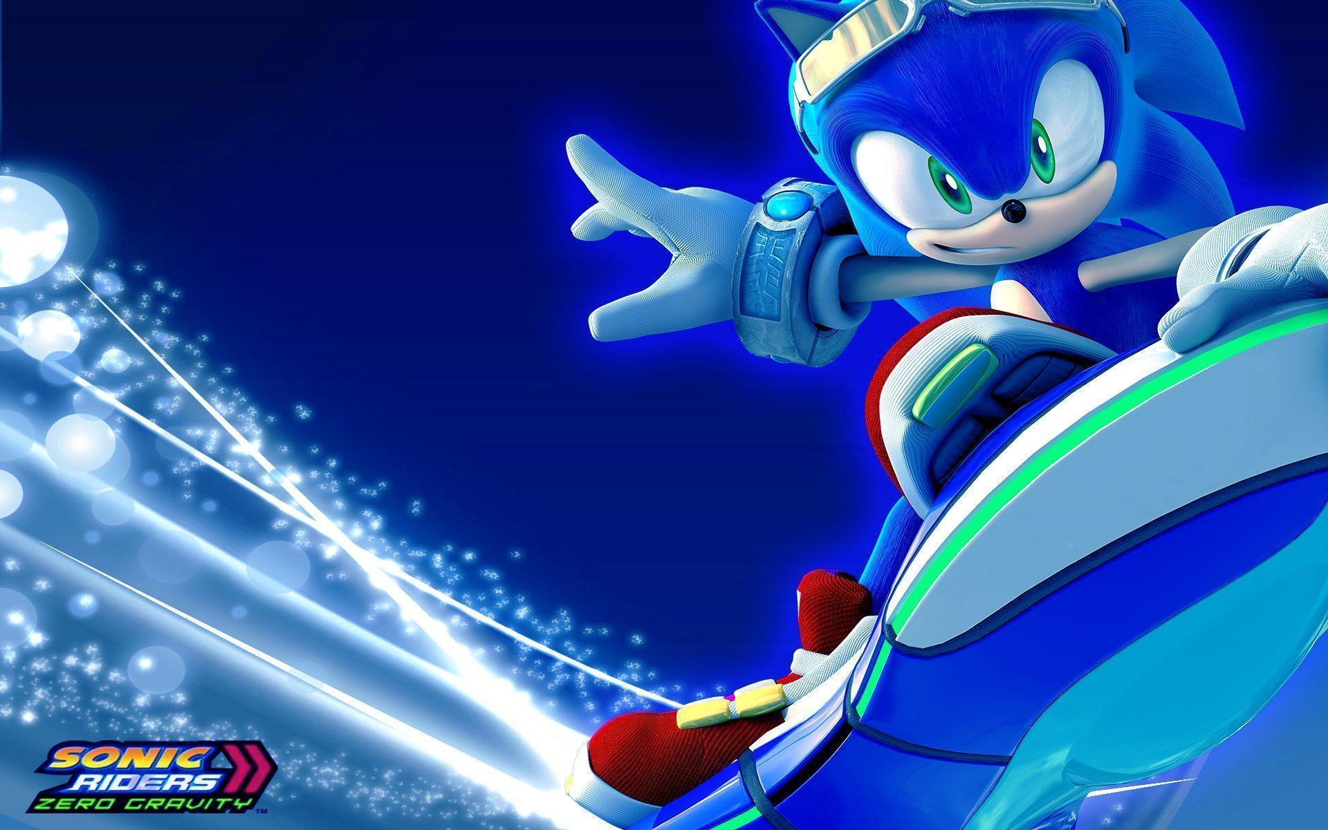 Sonic Riders Zero Gravity Sonic Wallpaper