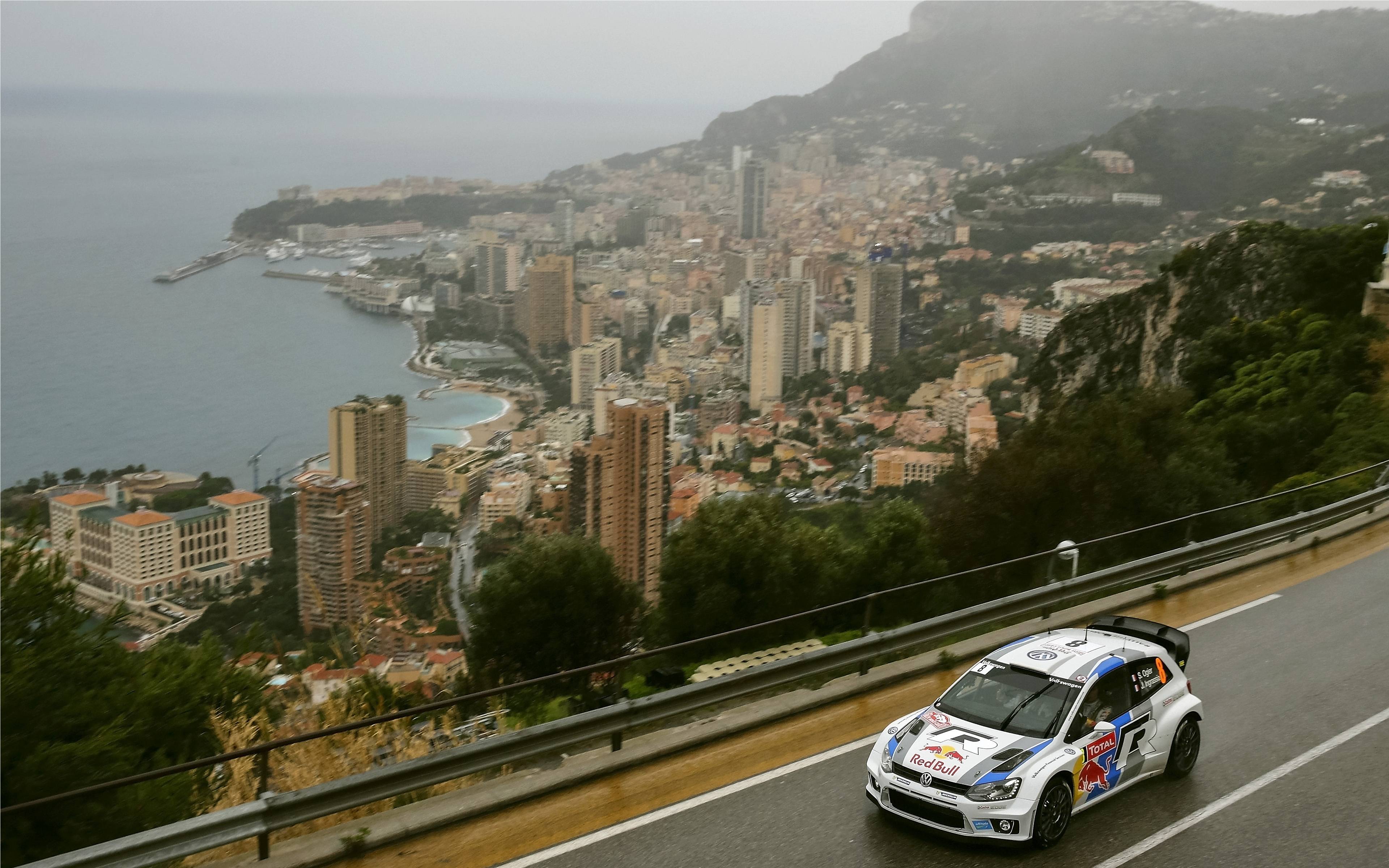 Volkswagen Polo R WRC at the Rally Monte Carlo 2014 Wide or HD