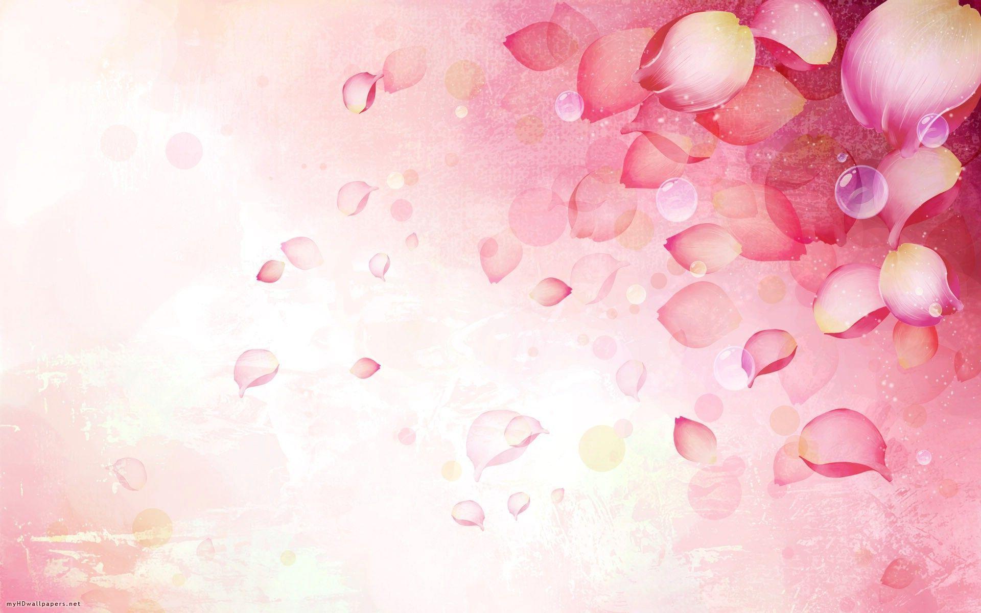 Wallpaper For > Abstract Rose Background