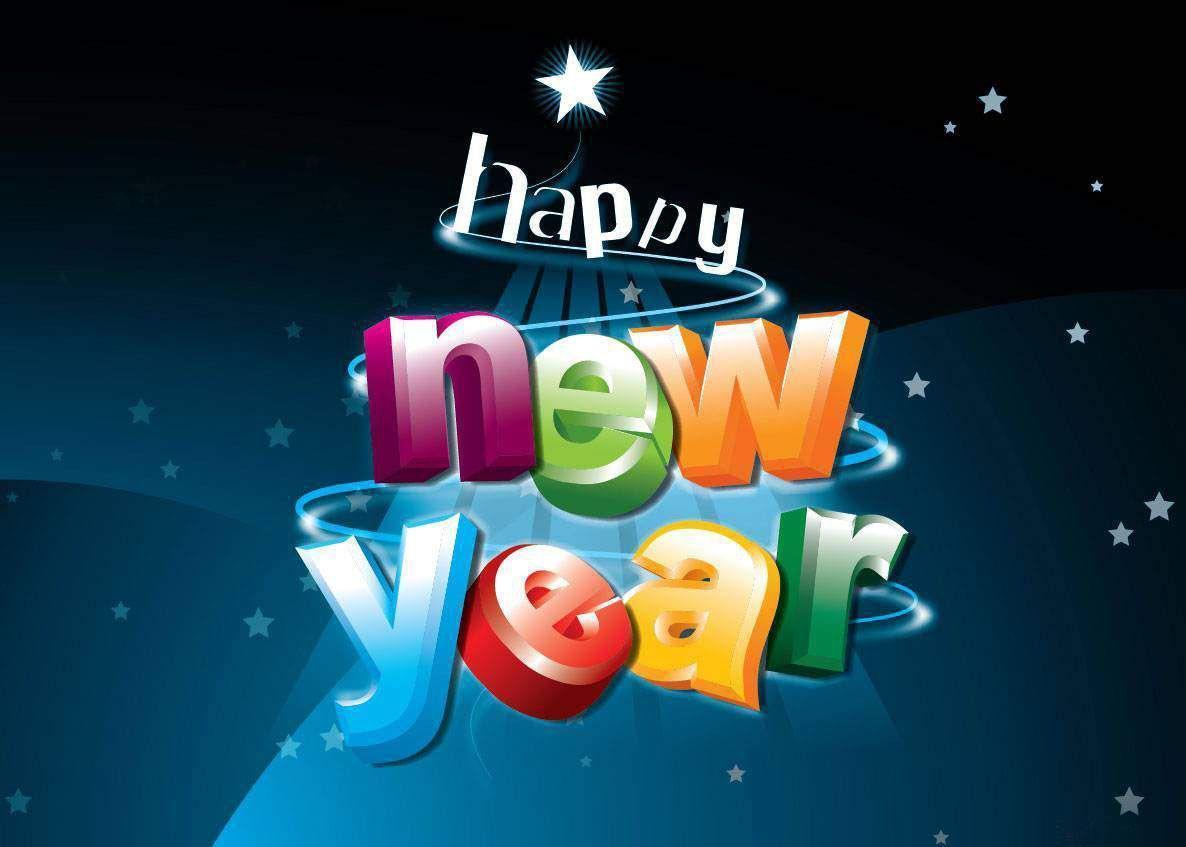 Happy new year wishing HD wallpaper free download HD Wallpaper
