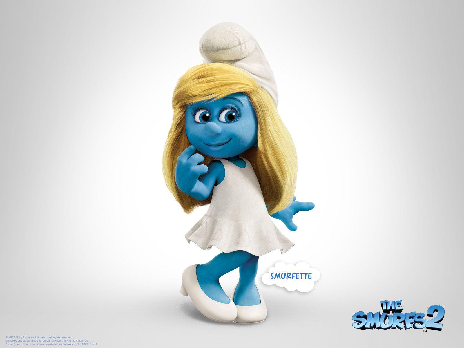 The Smurfs Smurfette Smurf Wallpaper 1600x1200 px Free Download