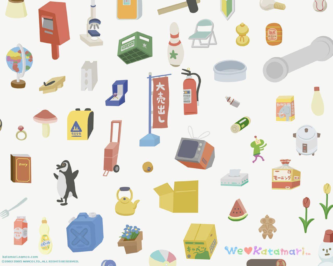 Katamari Damacy Computer Wallpaper, Desktop Background 1280x1024