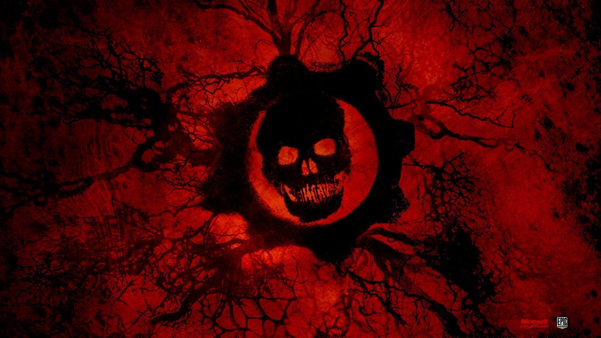 Gears Of War Red Logo In And PC Wallpaper, HQ Background. HD