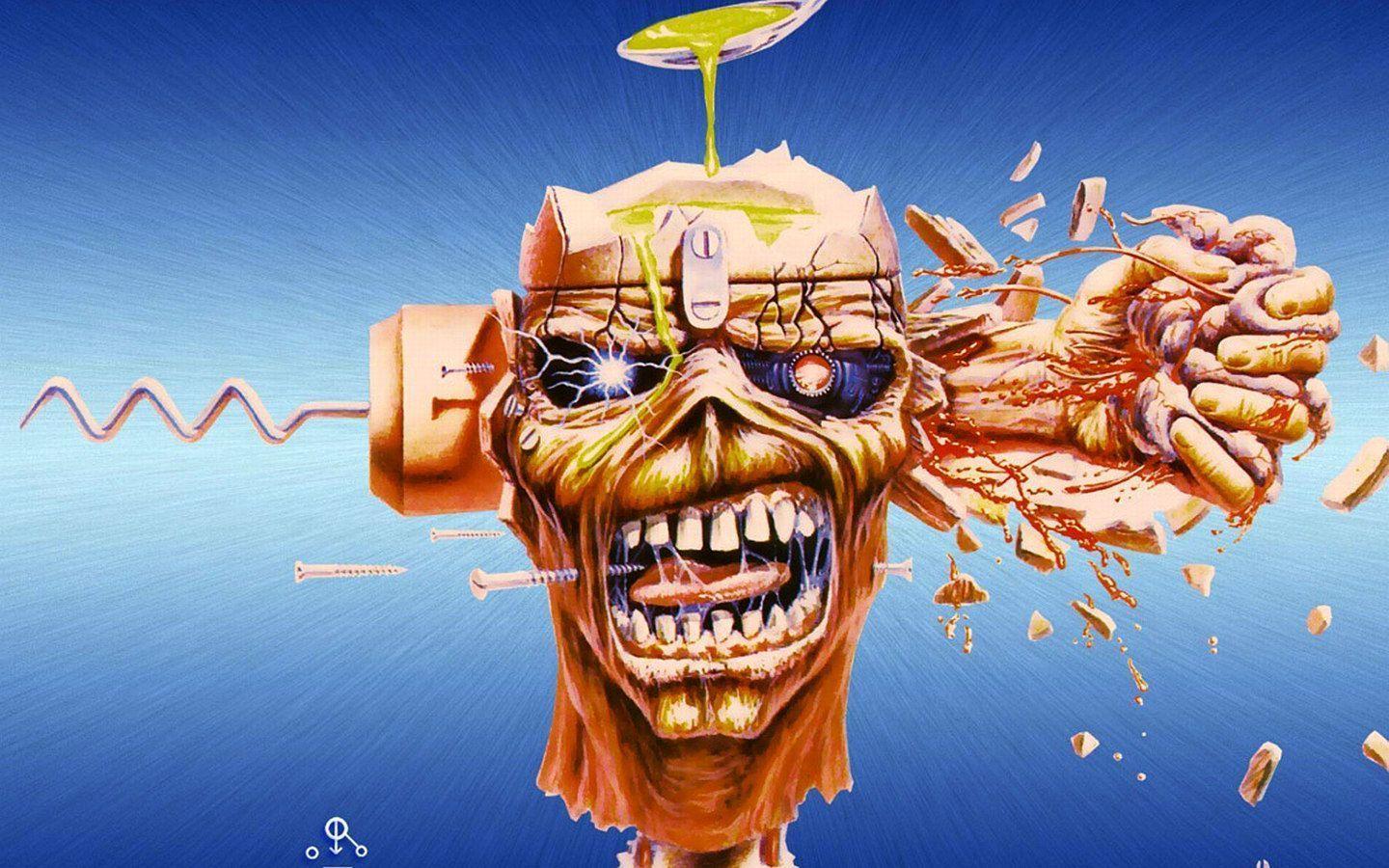 Iron Maiden Album Cover Art Riggs Artworks 1440x900