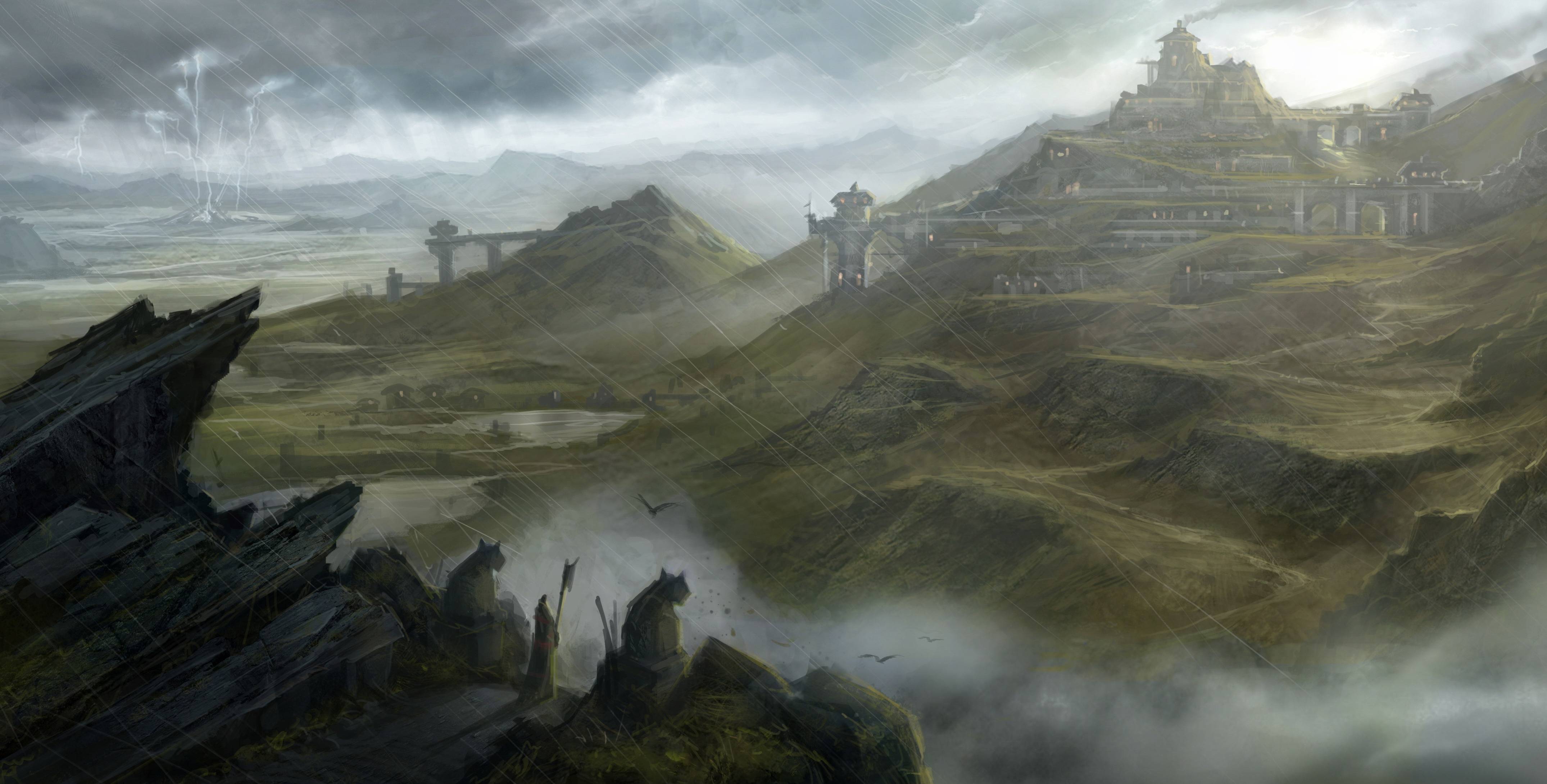 Dragon Age II Computer Wallpaper, Desktop Background 4300x2180