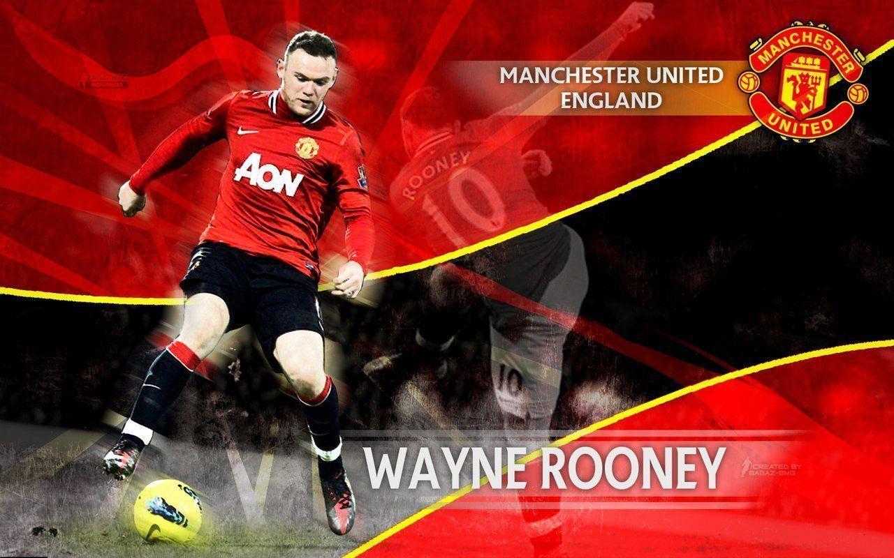 Wayne Rooney Manchester United Desktop HD Wallpaper