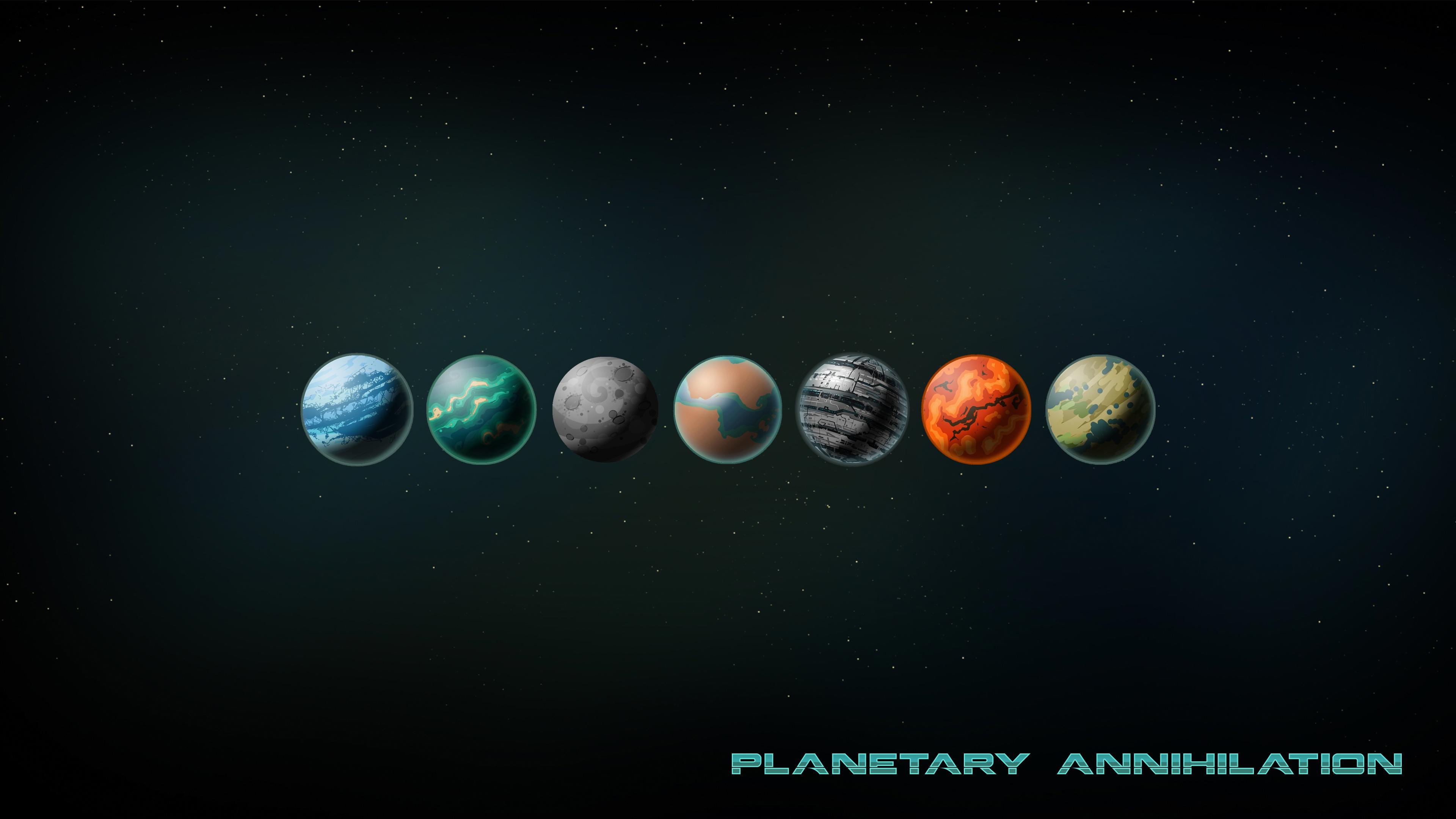 Planets Wallpaper. Planetary Annihilation Gallery