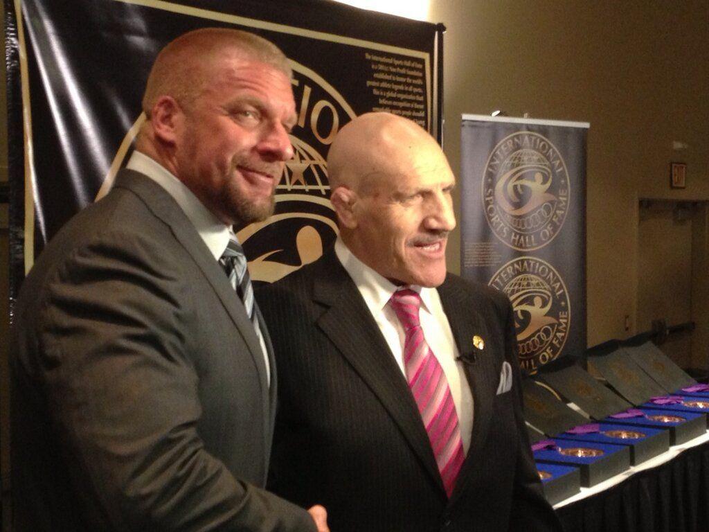 Photos of Bruno and Triple H, HOF Tickets Limited for WWE Employees
