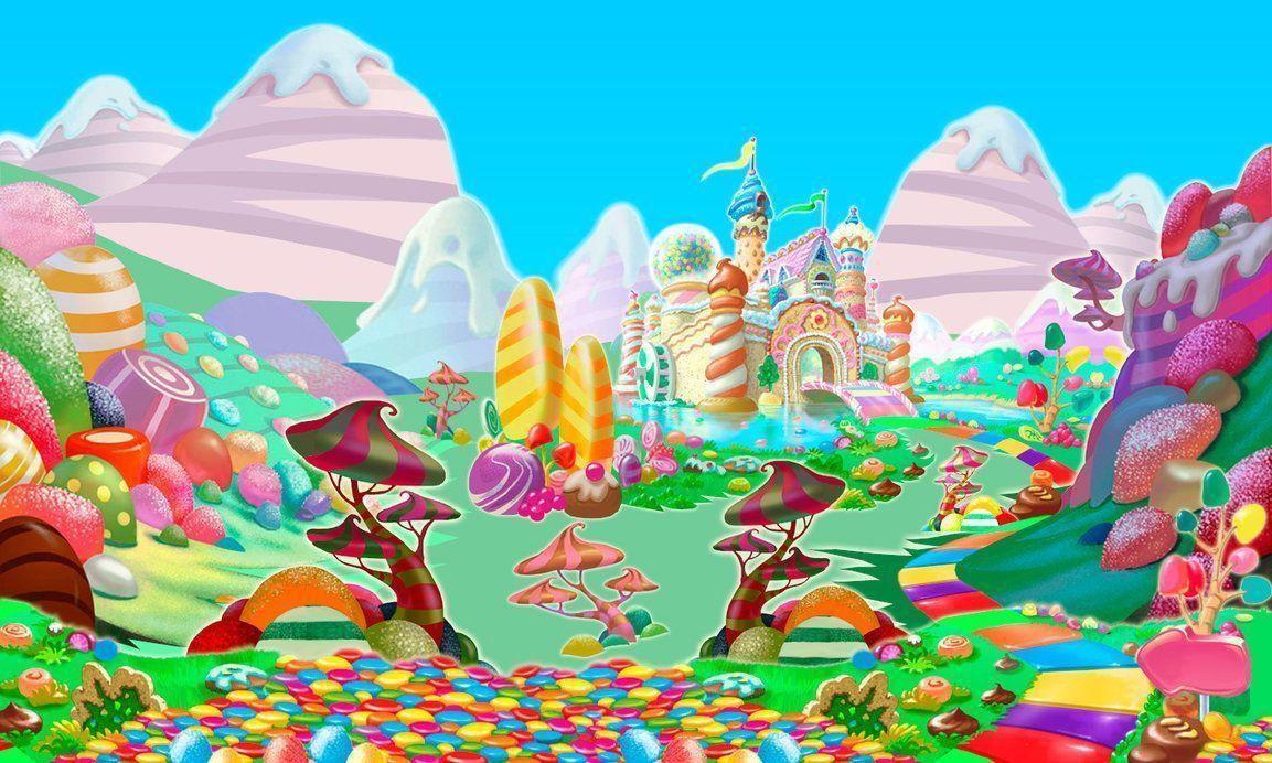 candyland background for my production class  Candyland Wallpaper Candy  theme