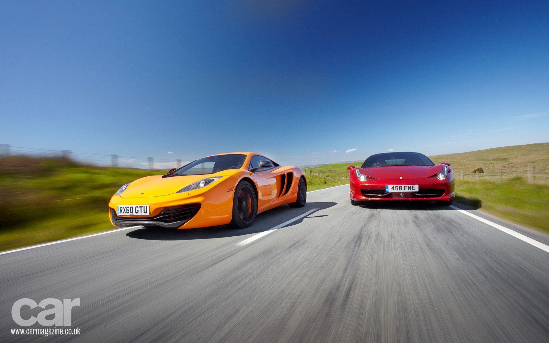 McLaren supercar showdown: CAR wallpaper. Car Video & Clips