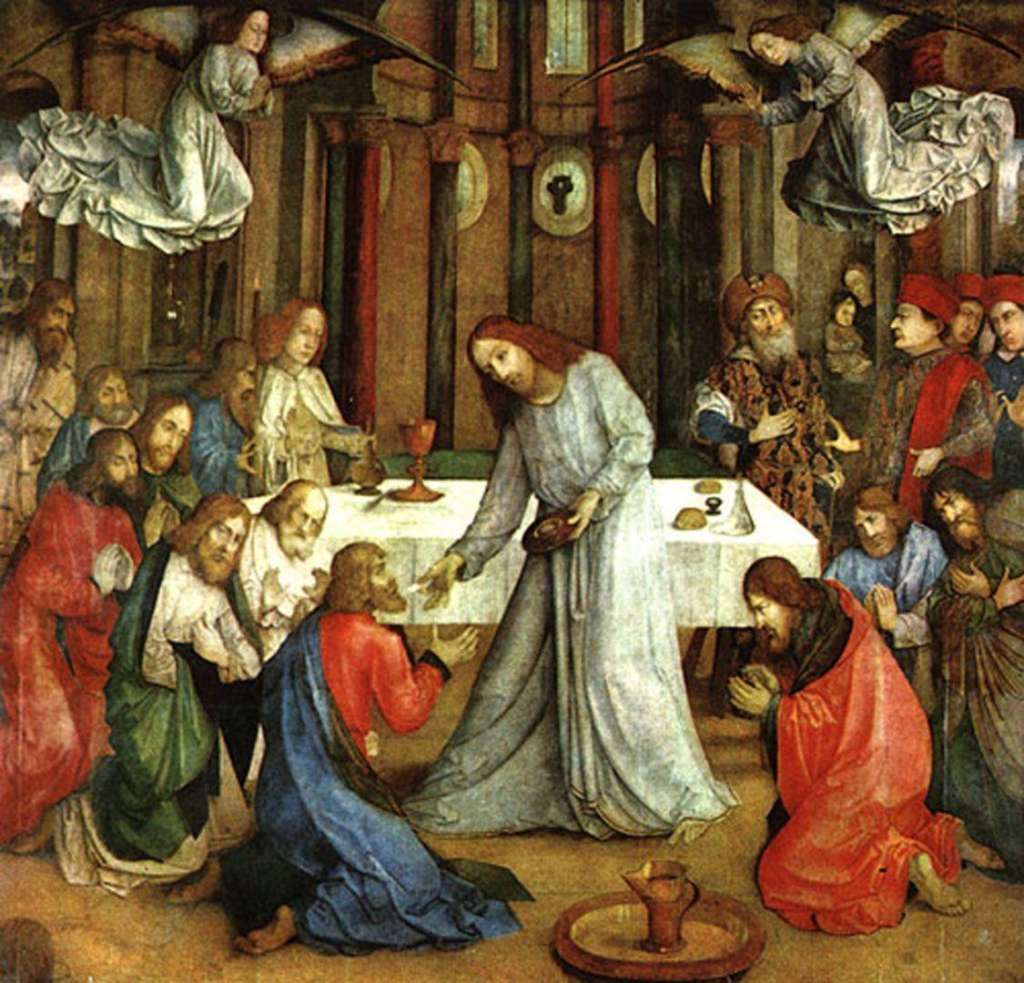 The Institution Of The Eucharist Art Wallpaper Image