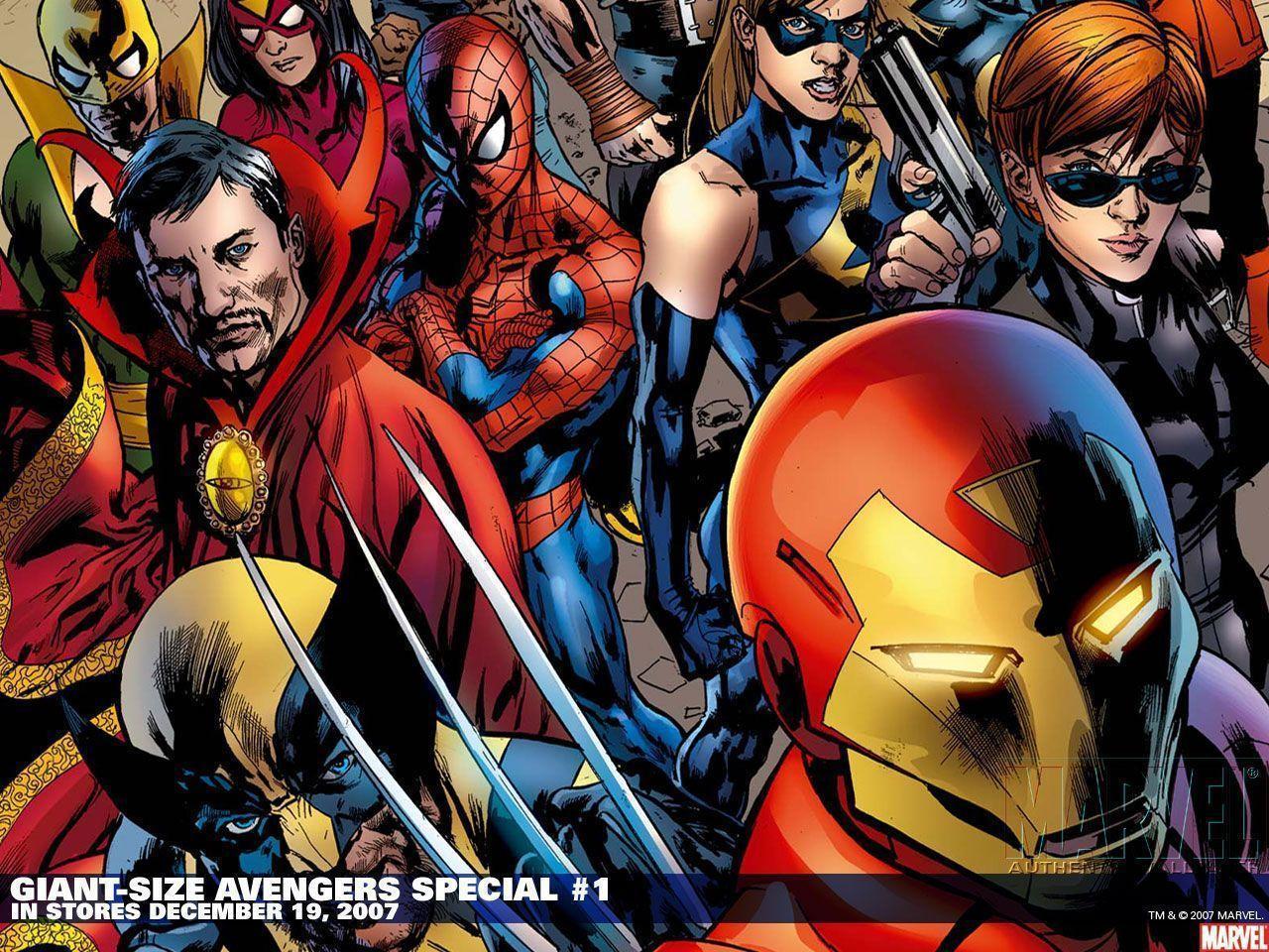 Marvel Comic Book Wallpaper