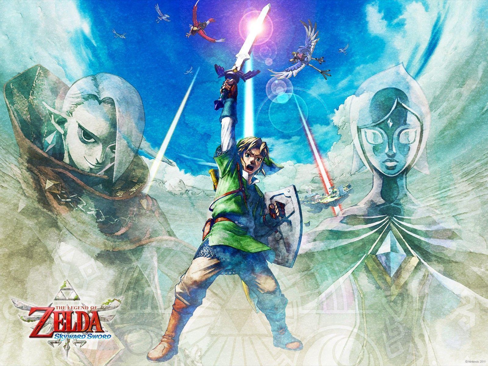 Wallpaper Zelda Skyward Sword The Legend Of Nintendo Club Px