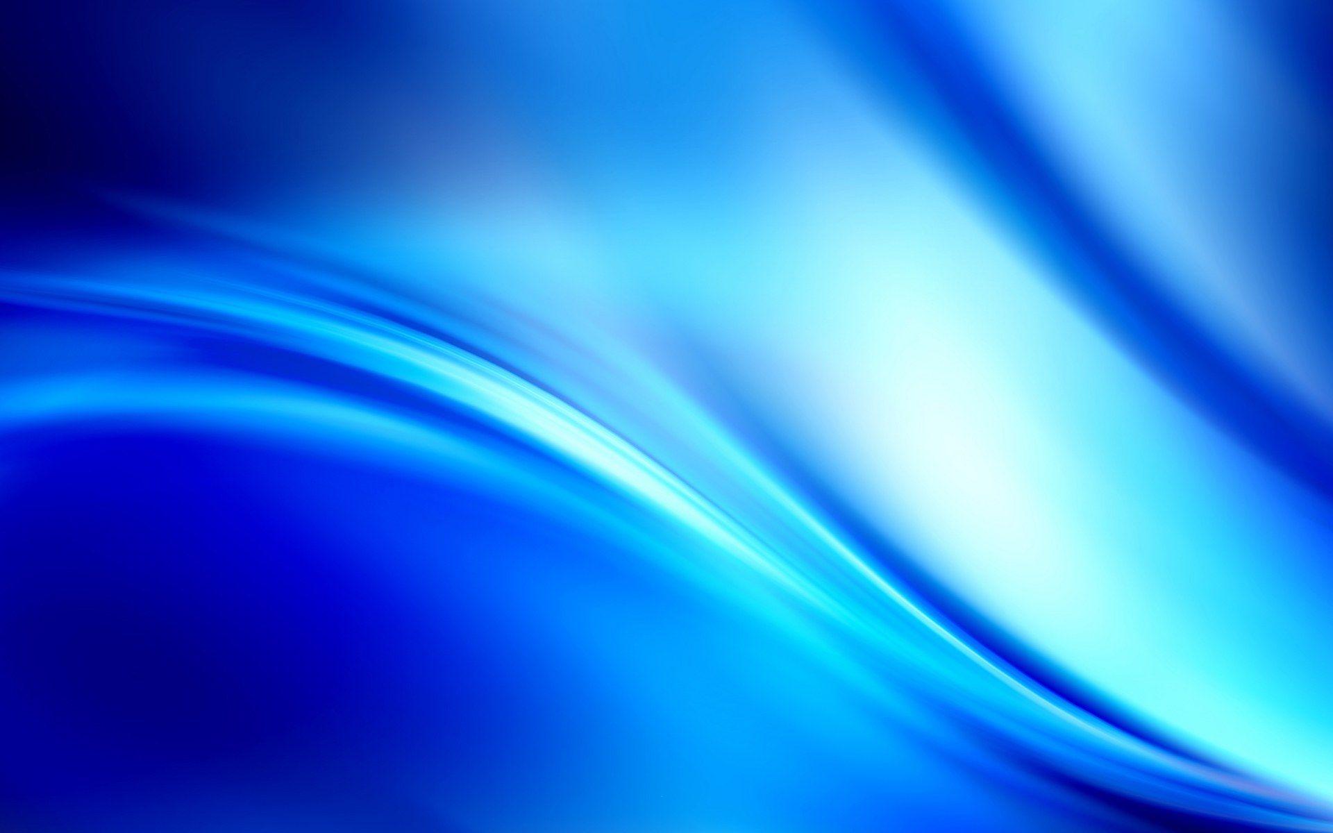 Abstract Blue Light Background HD Wallpaper