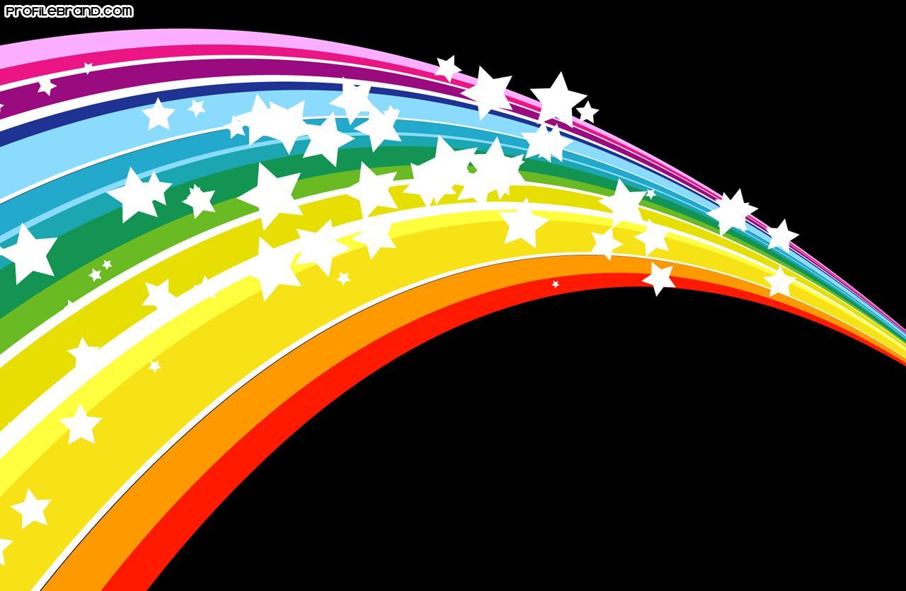 Rainbow Twitter Background