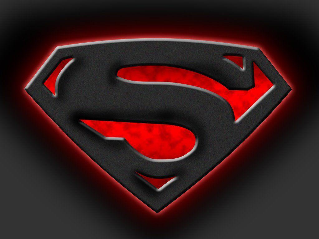 Superman Symbol Widescreen Background Wallpaper