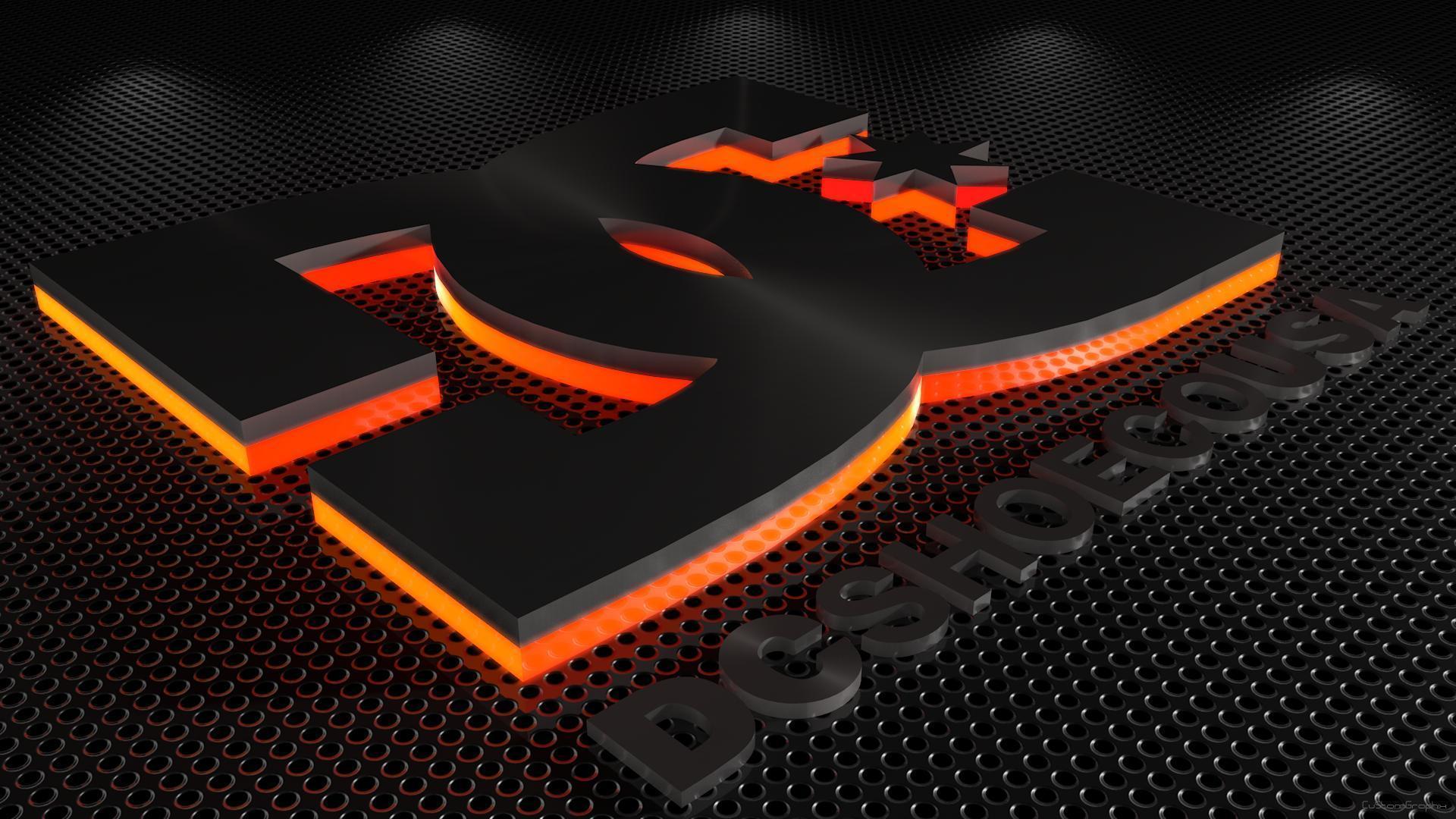 C4D DC shoes logo wallpapers by xCustomGraphix