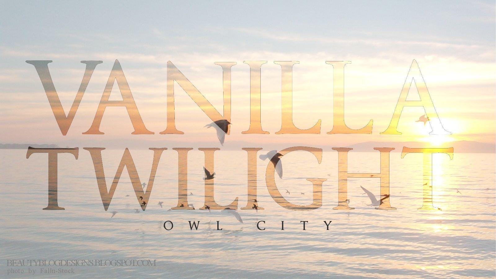 Vanilla Twilight Owl City by Wallpaper 1600x900 HD Wallpaper