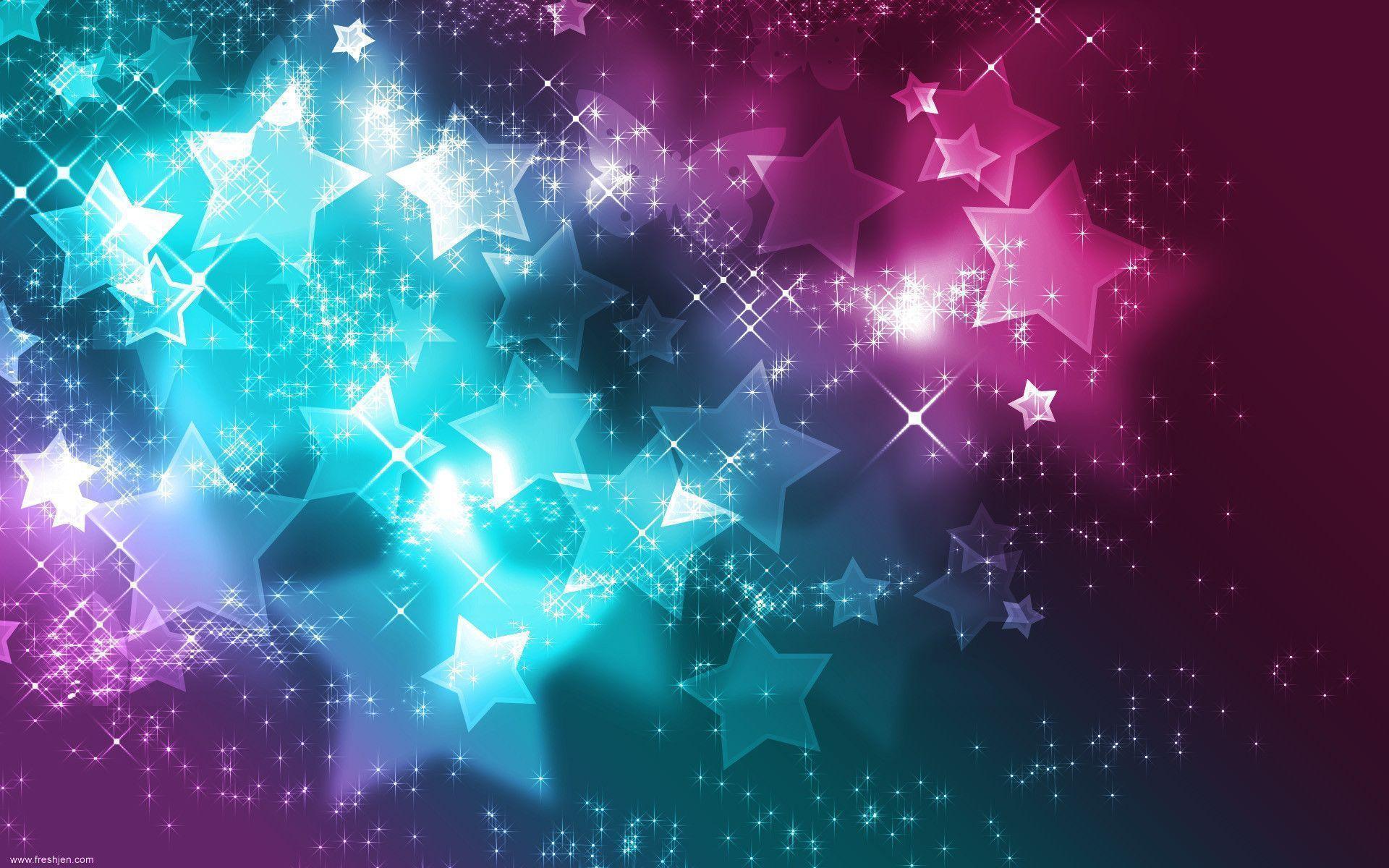 Sparkly Stars wallpaper
