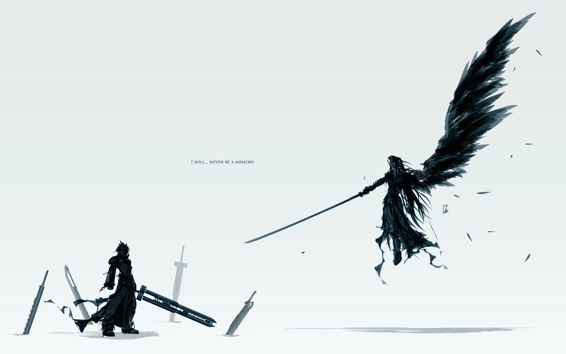 Final Fantasy Cloud Strife Buster Sword 1365x768 Wallpaper