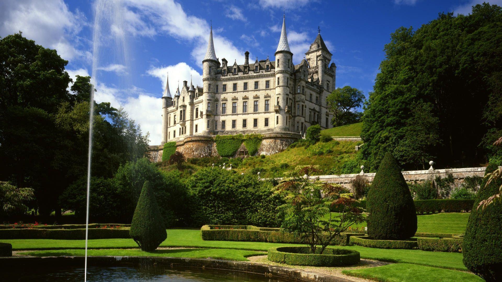 Dunrobin Castle Wallpaper 13175 Full HD Wallpaper Desktop