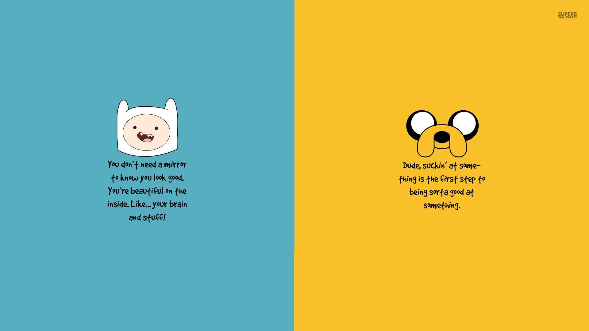 Adventure Time motivation wallpapers