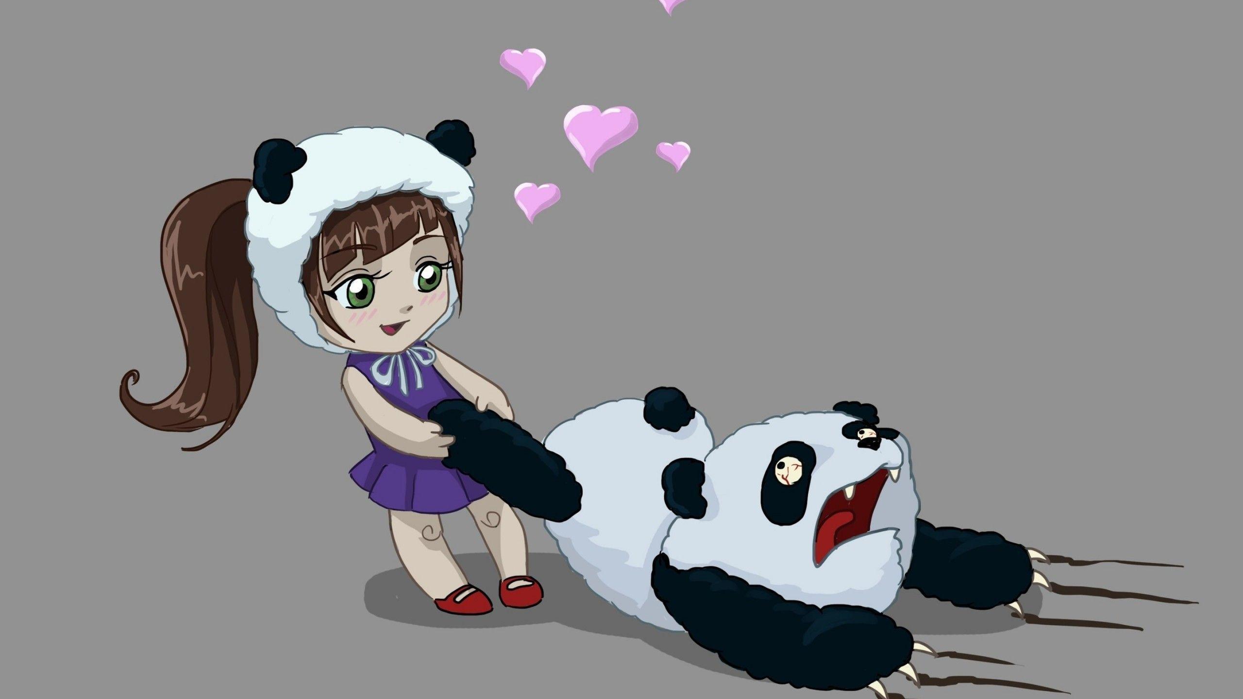 Panda Cartoon Wallpaper