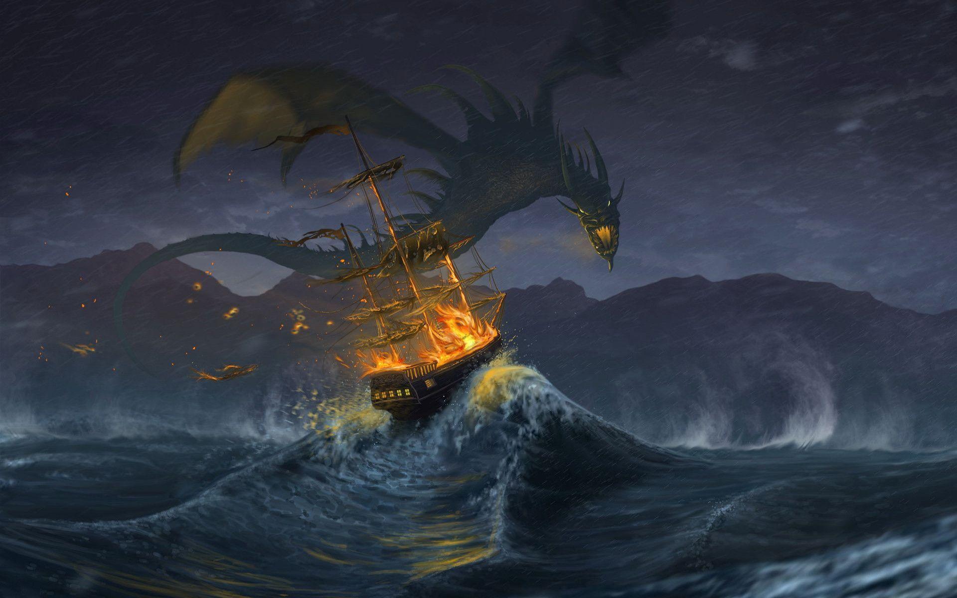 Dragon Fire Fantasy Wallpaper Wallpaper. WallpaperTube