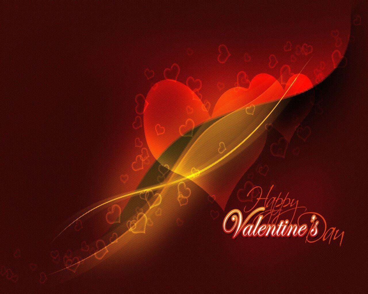 Valentine Day Desktop Vector Wallpaper Wallpaper
