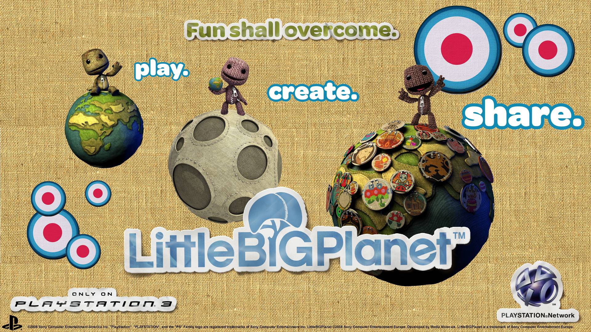 Little Big Planet Desktop Wallpaper Desktop Desktop Wallpaper