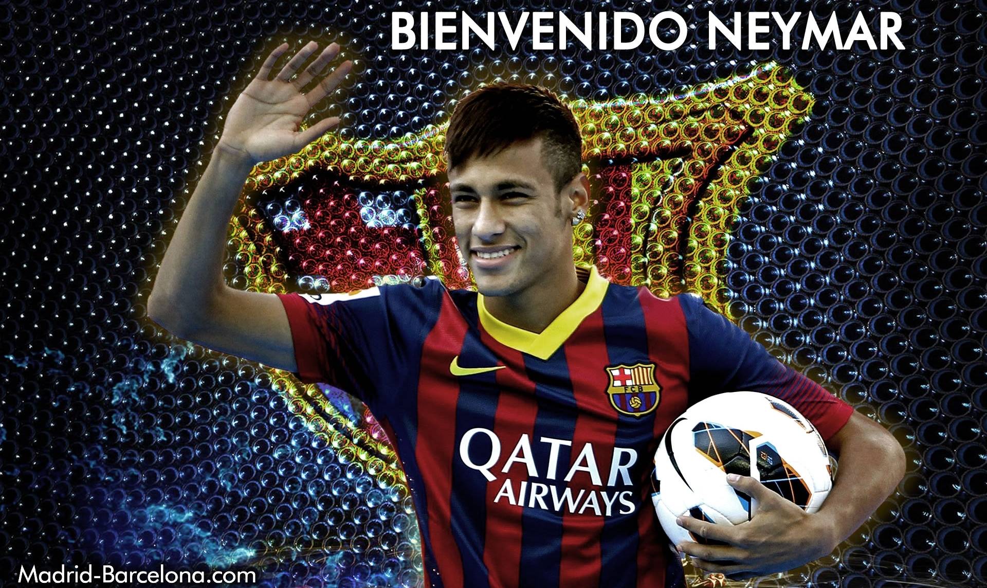 Neymar Welcome To Barcelona HD Wallpaper. Wallpup